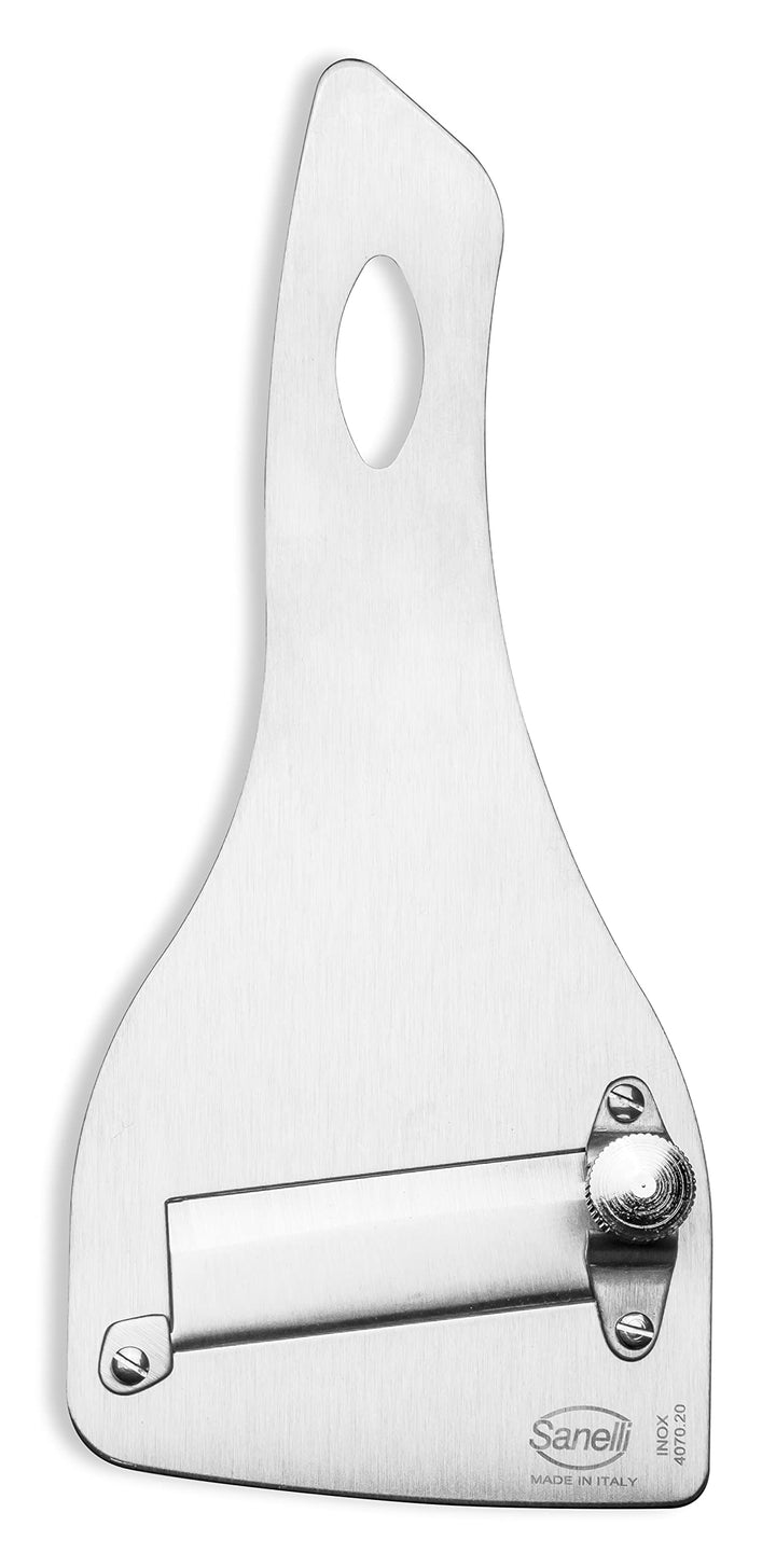 Sanelli, SAN-Slice Trüffelschneider Profi Trüffelschneider mit Schneidregler. Satinierte Oberfläche,