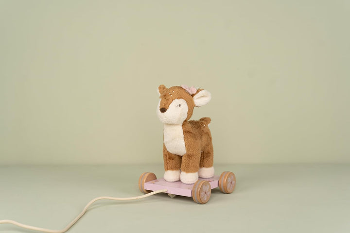 Little Dutch Nachziehtier mit abnehmbaren Stofftier REH - Fairy Garden