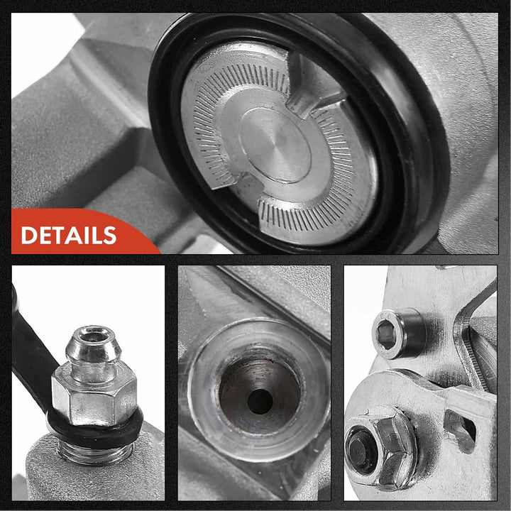 Frankberg Bremssattel Bremszange Hinten Links Kompatibel mit A3 1999-2003 Leon 1999-2006 Fabia 1999-