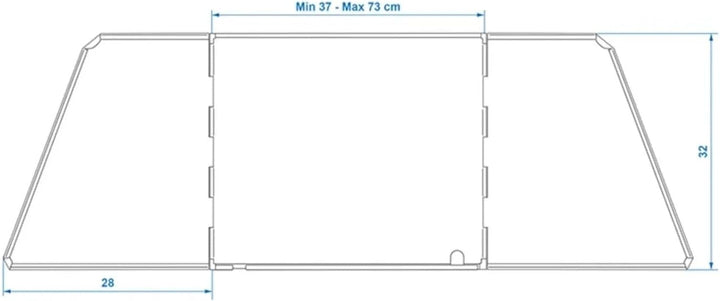 ProPlus Windschutz Stahl 370340V03