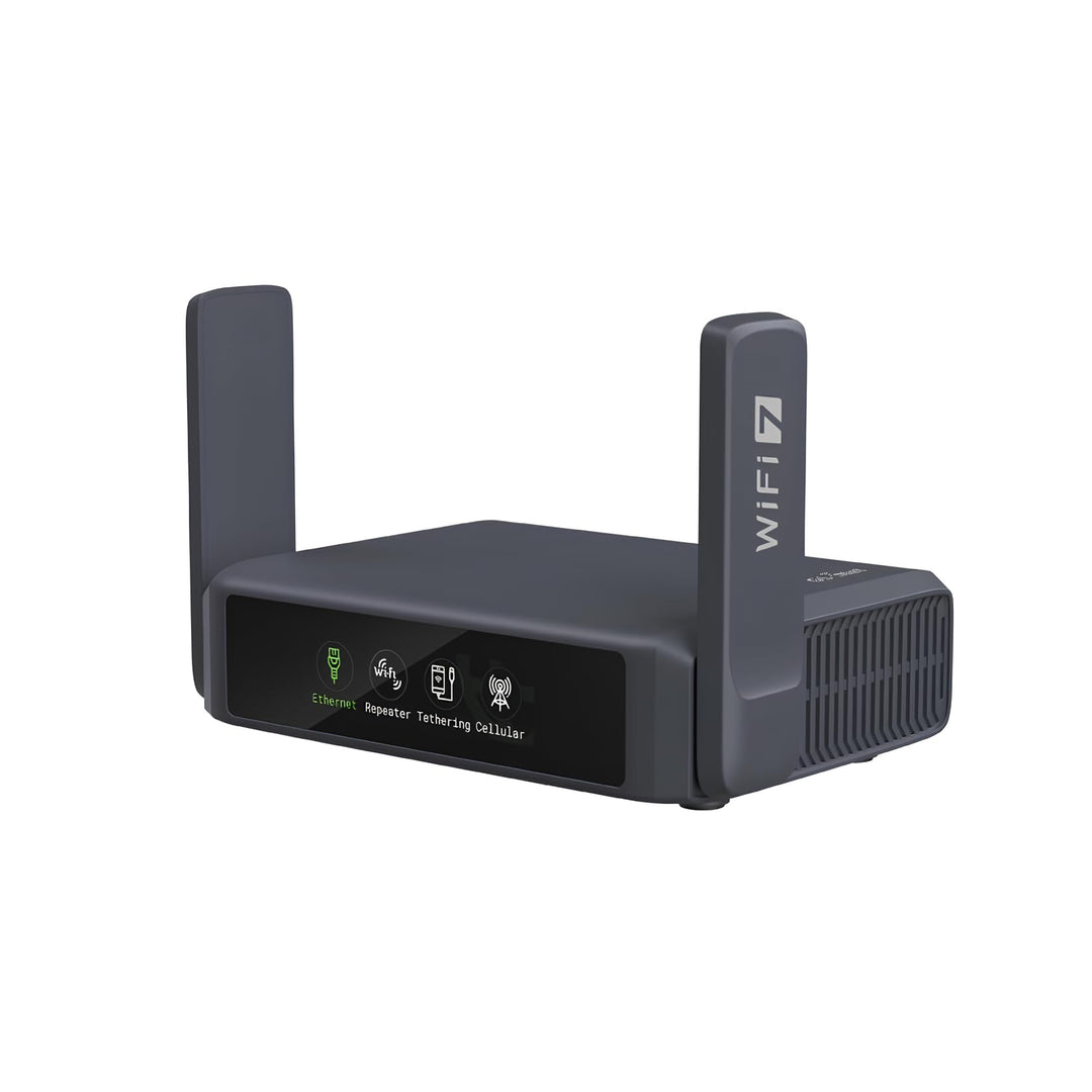 GL.iNet GL-BE3600 (Slate 7) Tragbarer Router, Dualband-WLAN-7-Gigabit-Router im Taschenformat, OpenV