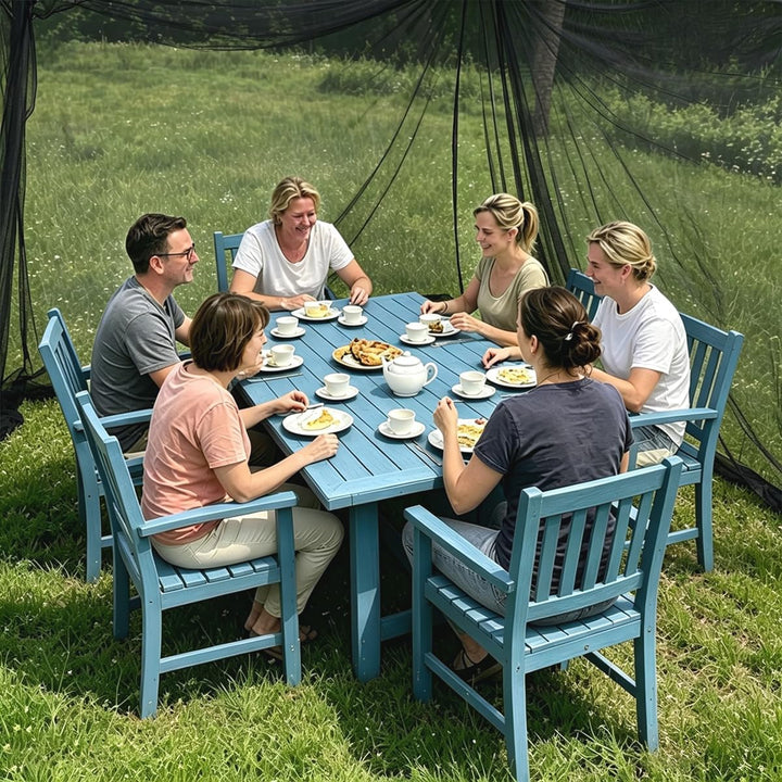 XXL Moskitonetz Outdoor Reise, 300x300x250cm Outdoor Mückenschutznetz, für den Aussenbereich Terrass