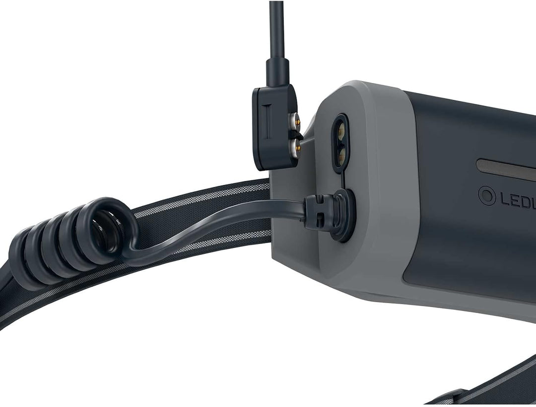Ledlenser Neo 9R Stirnlampe, schwarz-grau