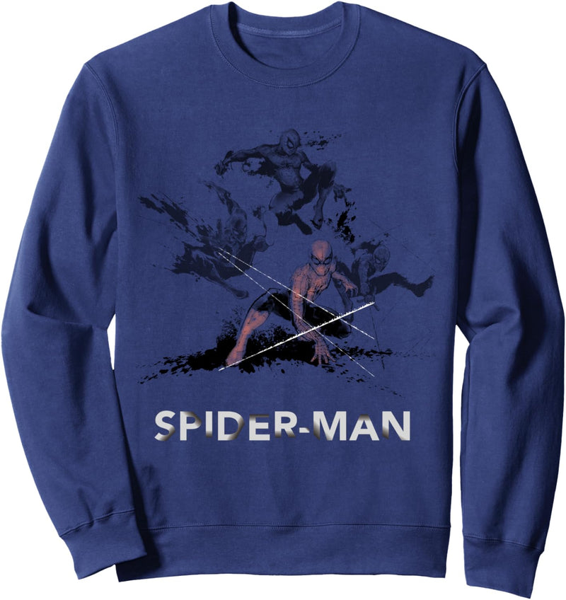 Marvel Spider-Man Splat Art Poster Sweatshirt