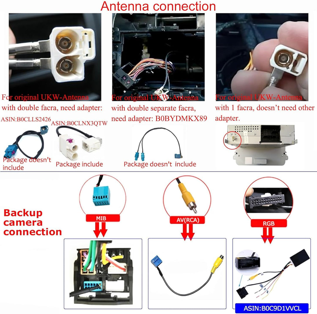 Autoradio RCD330 RCD360 PRO2 Carplay Androidauto Bluetooth USB 6.5" Radio OPS für VW Golf 5 6 MK5 MK