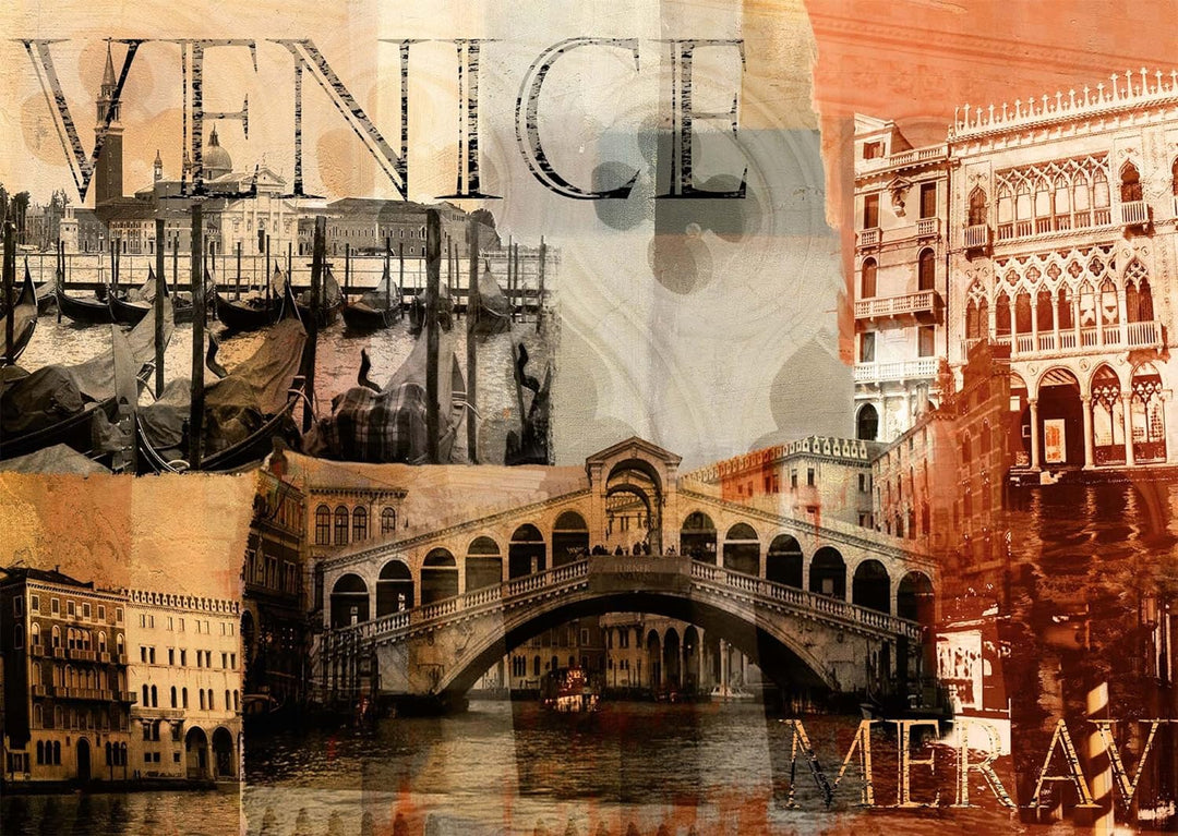 Ravensburger 19258 - Nostalgisches Venedig - 1000 Teile Puzzle