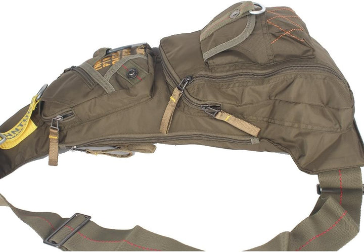 Unisex Gepäck-Kuriertasche L Large-armeegrün, L Large-armeegrün