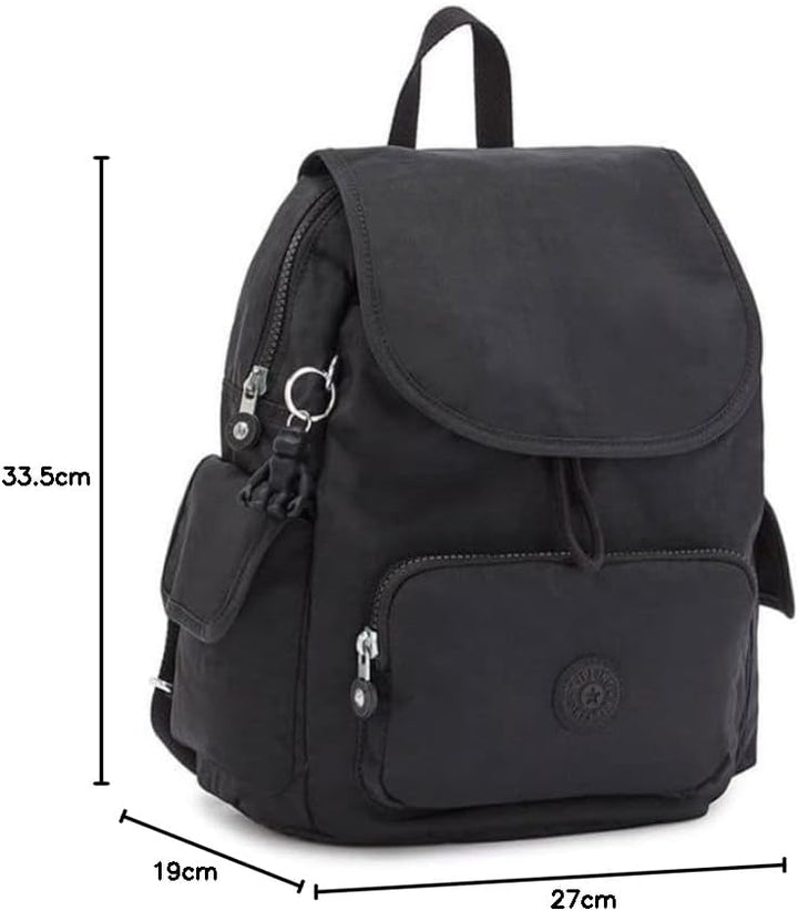 Kipling CITY PACK S Kleiner Rucksack Black Noir, Black Noir
