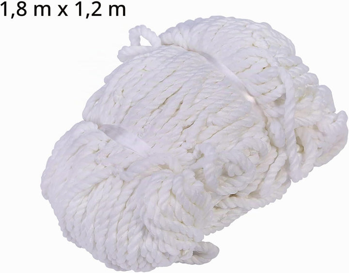 Fussballtornetz 6X4FT Weiss, 6X4FT Weiss