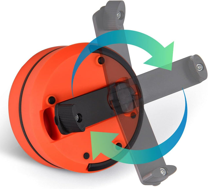 Semptec Urban Survival Technology Dynamo Campingleuchte: 2er-Set Dual-Teleskop-LED-Campinglampe mit