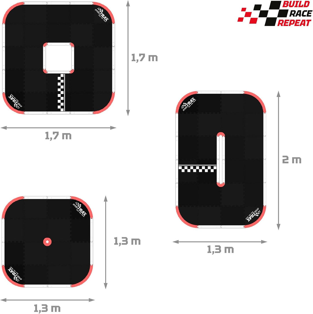 Set 5.0 Rennstrecke für RC-Fahrzeuge