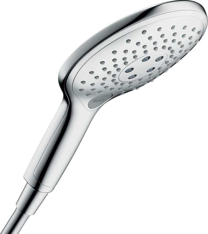 hansgrohe Raindance Select S 150 Duschkopf, 3 Strahlarten, wassersparend, Chrom Chrom 3 Strahlarten