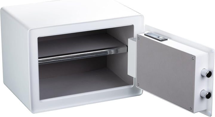 Genie Hand | Digitaler Safe mit Fingerabdruck und Schlüssel, Touchscreen, Anti-Bounce Sicherheitssys