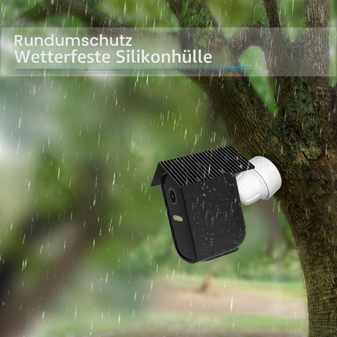 HOLACA 2 Stück Silikonhülle Kompatibel mit eufyCam 2C eufyCam 2C Pro Home Security Camera System - W