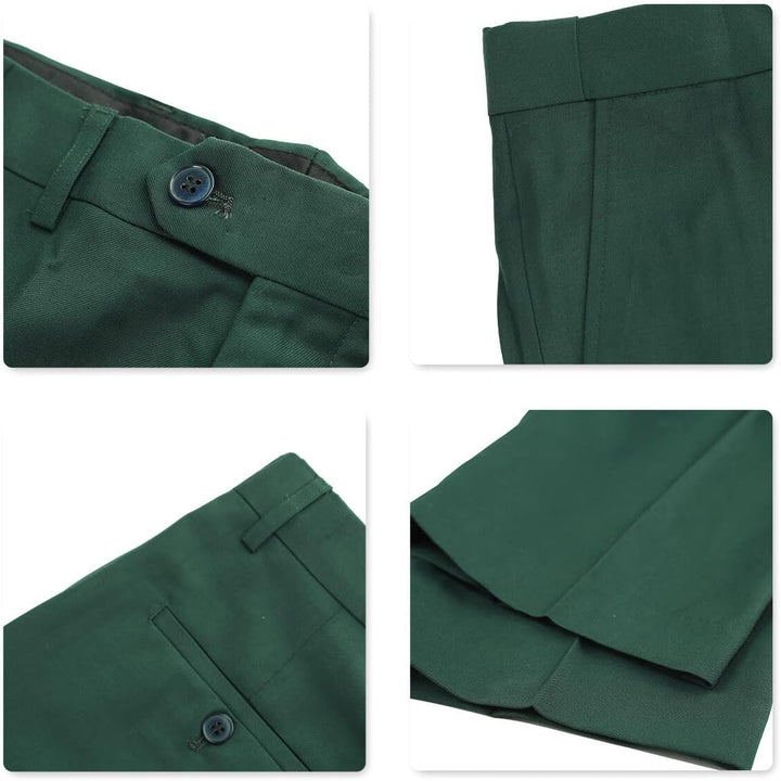 YOUTHUP Anzug Herren 3 Teilig Anzüge Slim Fit 2-Knopf Herrenanzug Modern Formell Sakko Weste Hose fü