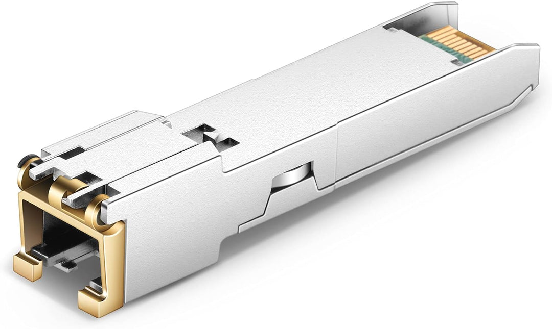 [2 Stück] 1.25G SFP to RJ45 Module, 10/100/1000BASE-T Transceiver für Cisco GLC-T/SFP-GE-T, Meraki M