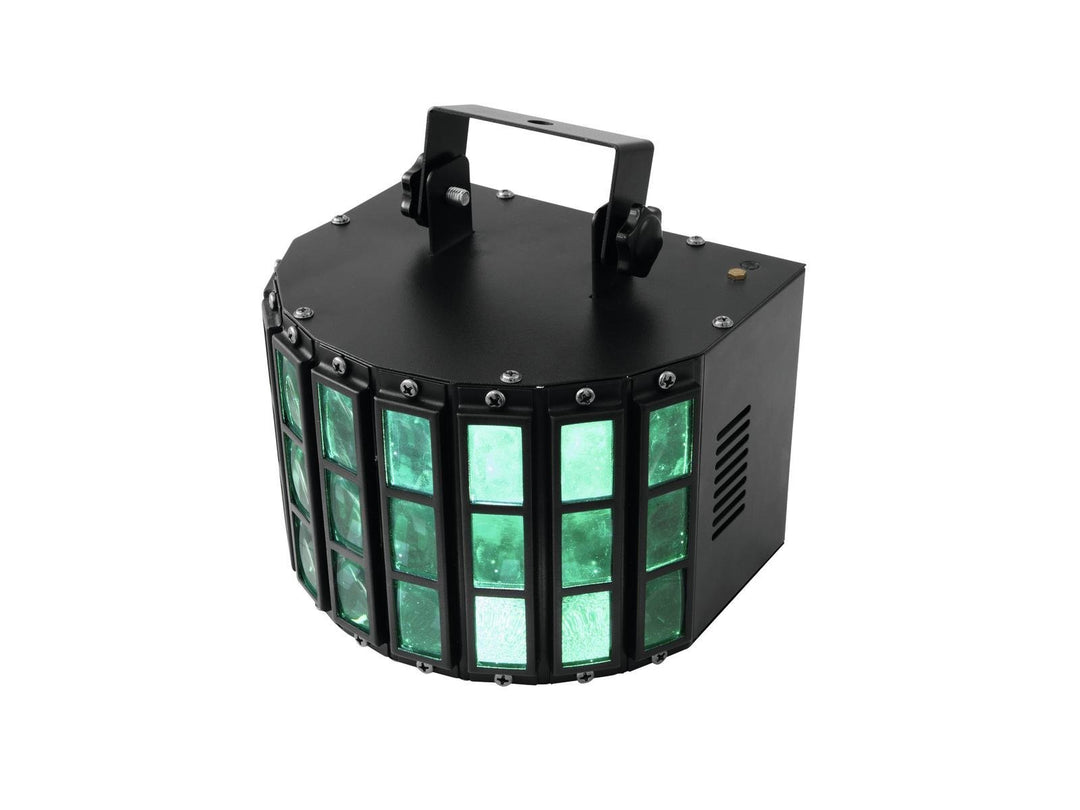 Eurolite LED Mini D-5 Strahleneffekt | Mini-Strahleneffekt mit LEDs in RGBAW | Musikgetaktet über ei
