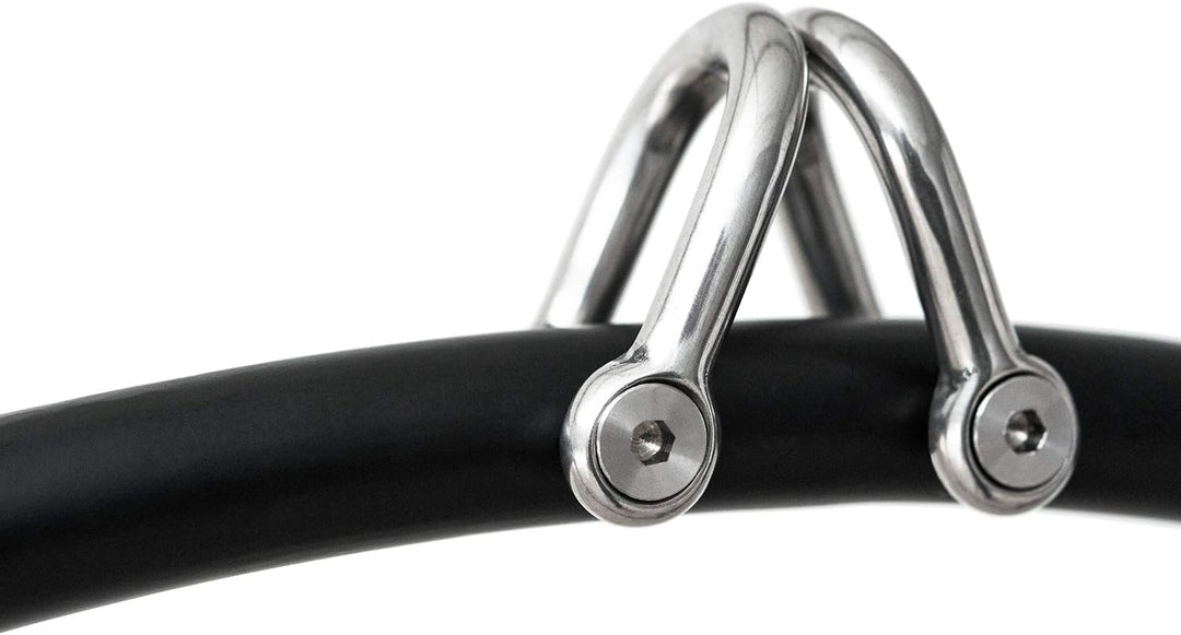 Play Juggling - Aerial Hoop fit für Luftakrobatik und Aerobic - Durchmesser 85 bis 110 cm - Befestig
