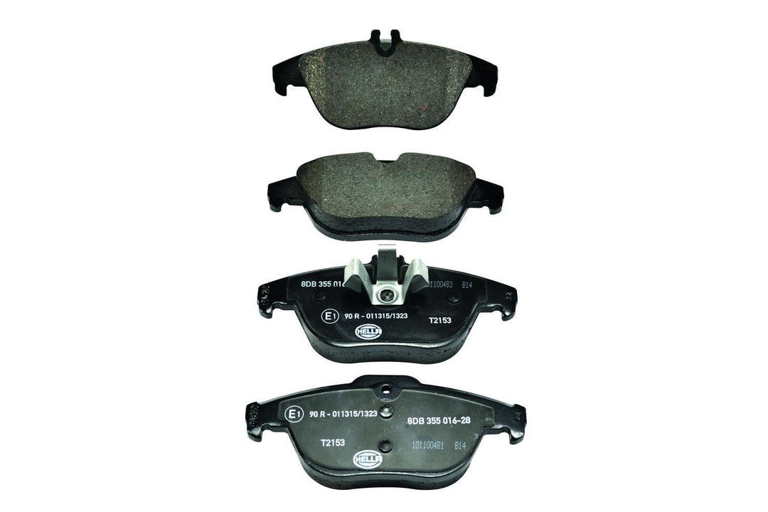 HELLA PAGID 8DB 355 016-281 Bremsbelagsatz - T2153 - Dicke/Stärke: 17.9mm - Bremssystem: Teves - für