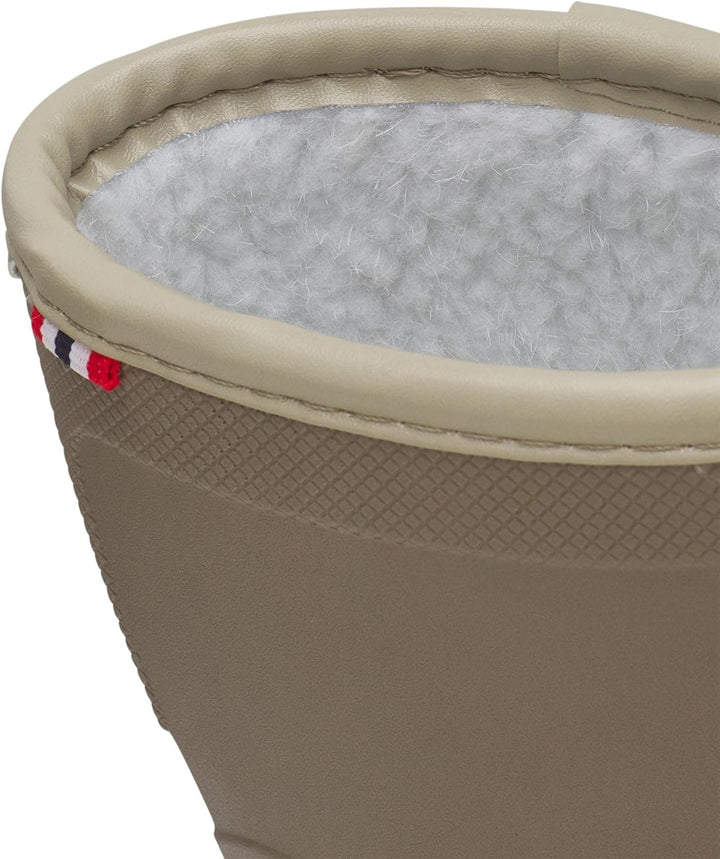 Viking Unisex Kinder Ecorox 1.0 Warm Snow Boot Dark Natural 34 EU, Dark Natural 34 EU