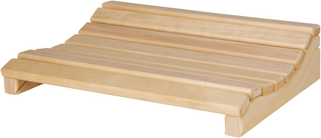 SUNNYDEALS klassisches Saunazubehörset | Saunaset 4-teilig aus naturbelassenem Holz | Saunaeimer & K