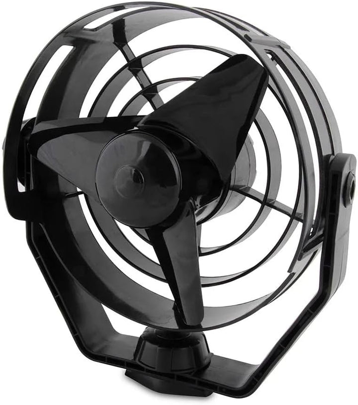 HELLA - Ventilator - Turbo - 12V - 6.5W - schwarz - Kabel: 1400mm - 8EV 003 361-002 Hella Marine Ver
