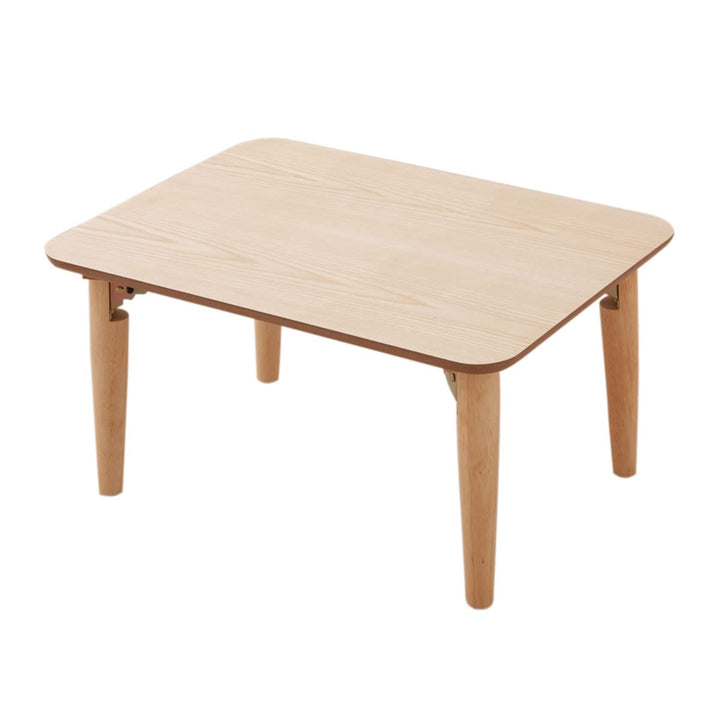 EMOOR Couchtisch aus Holz, Klappbar, Klein-Rechteck, Naturfarben Klein-Rechteck Naturfarben, Klein-R