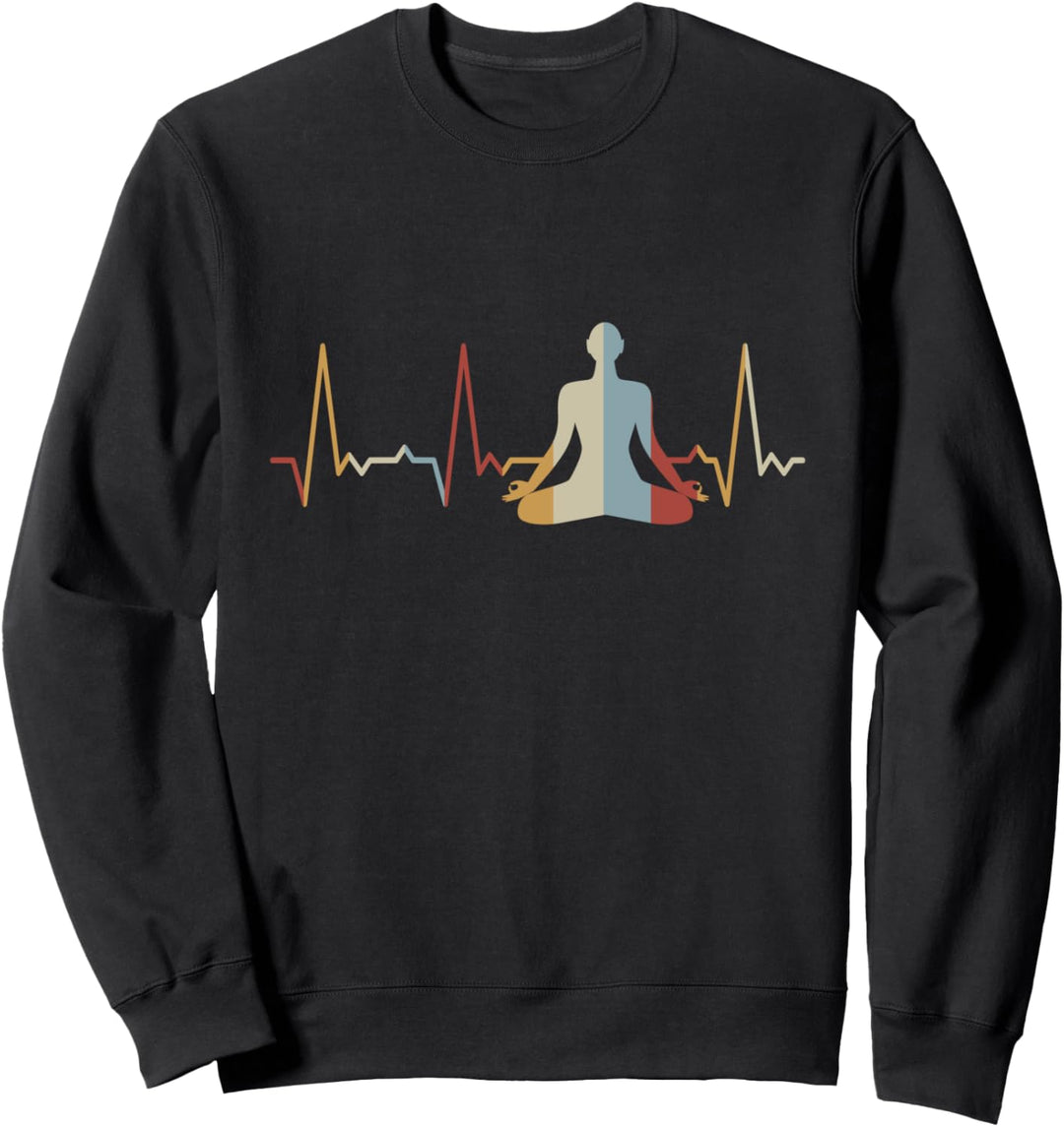 Herzschlag Yoga Sweatshirt