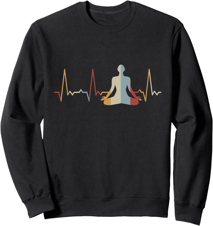Herzschlag Yoga Sweatshirt