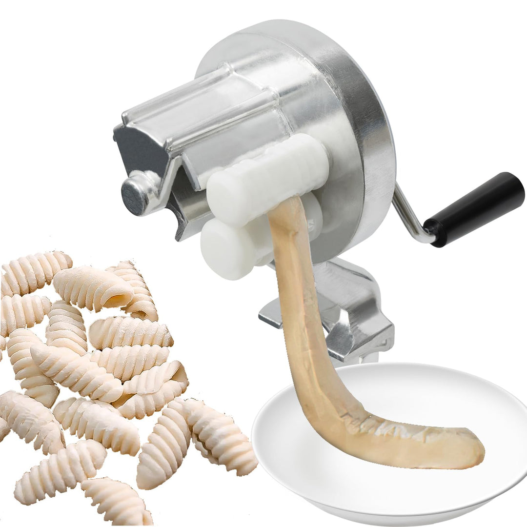 Nudelmaschine Manuell, Pasta Maker, Pastamaschine für Heimische Küche Restaurant, mit Handkurbel und