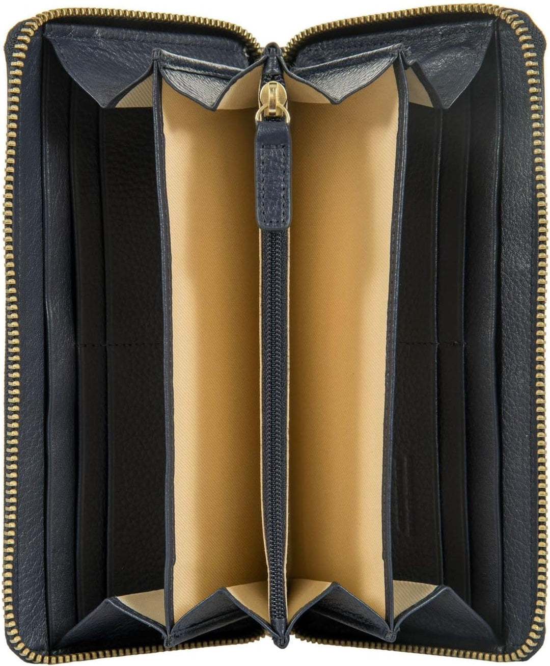 Bric's Marmolada Horizontales Damen-Portemonnaie aus Leder mit RFID-Schutz, Geldscheinfach, 15 Karte