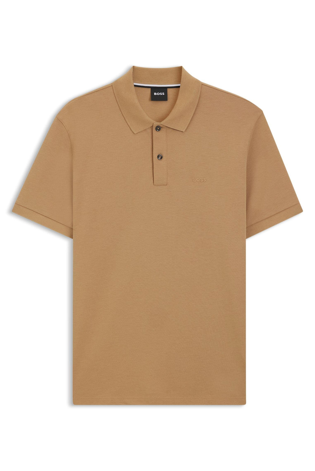 BOSS Herren Pallas Pallas Poloshirt aus Baumwoll-Piqué mit Logo-Details XXL Mittel Beige260, XXL Mit