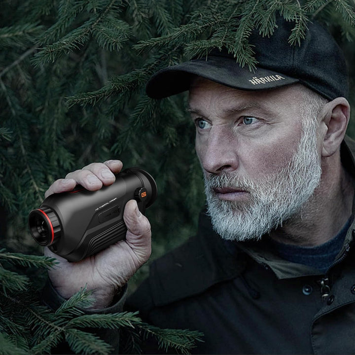 GOYOJO Handheld-Wärmebild-Monokular, 256 x 192 (25 Hz) @ 12 um Wärmesensor, Eingebaute Drahtlose Übe