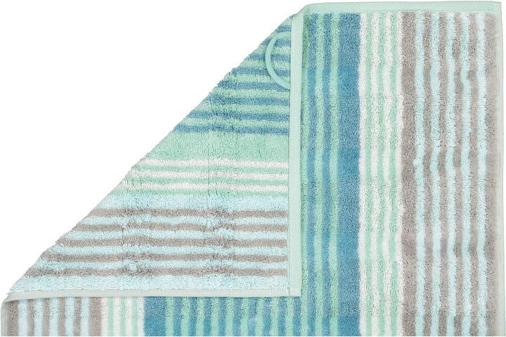 CAWÖ Home Handtücher Noblesse Harmony Streifen 1085 Jade - 47 Duschtuch 80x160 cm, Duschtuch 80x160