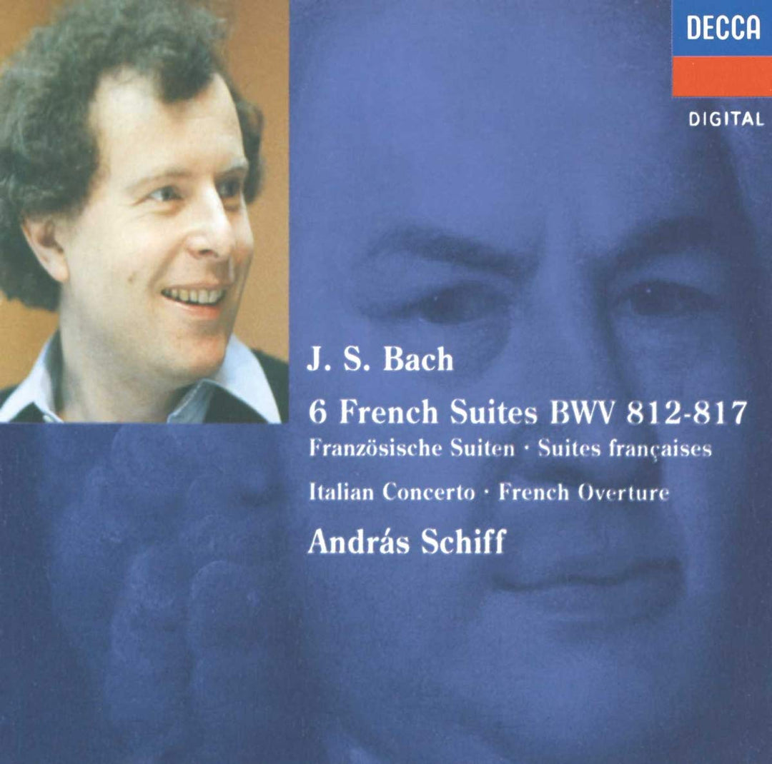 6 französische Suiten. Italienisches Konzert, Audio-CD