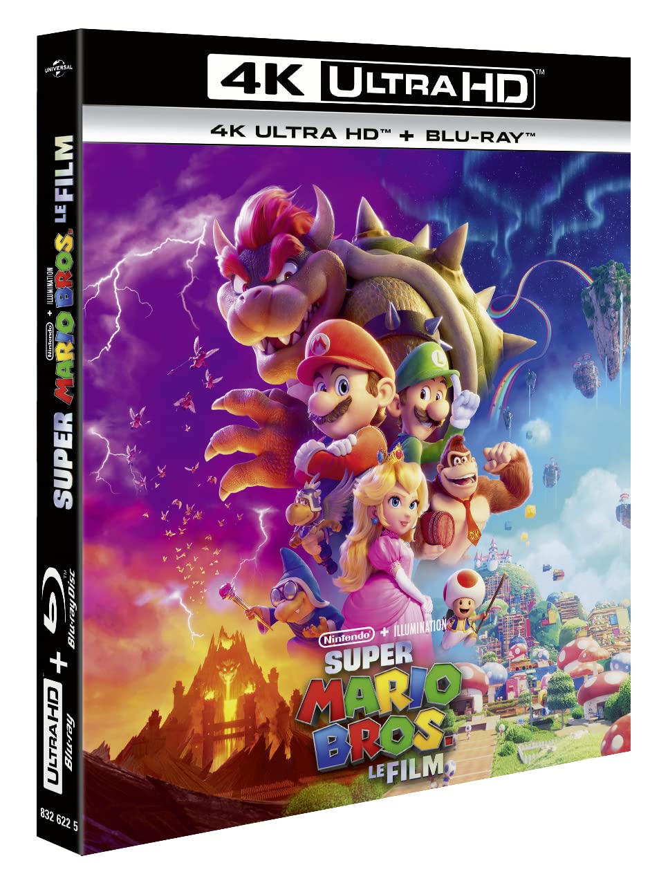 Super Mario bros. le film 4k ultra hd [FR Import], Blu-ray