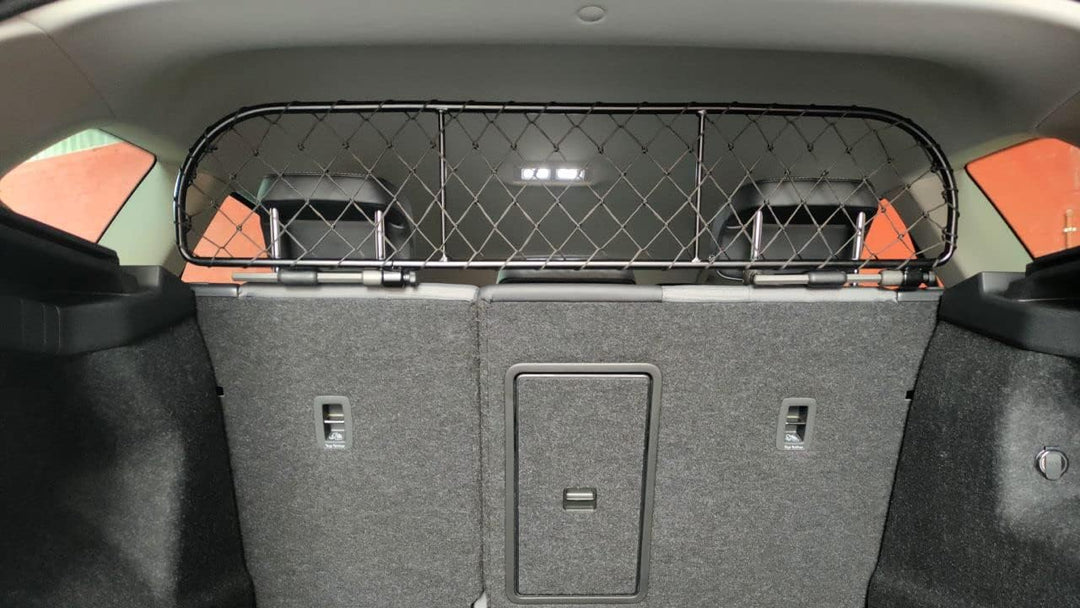 ERGOTECH Trennnetz Trenngitter kompatibel mit Skoda Enyaq iV (2021-), RDA65-XS8, für Hunde und Gepäc