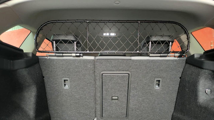 ERGOTECH Trennnetz Trenngitter kompatibel mit Skoda Enyaq iV (2021-), RDA65-XS8, für Hunde und Gepäc