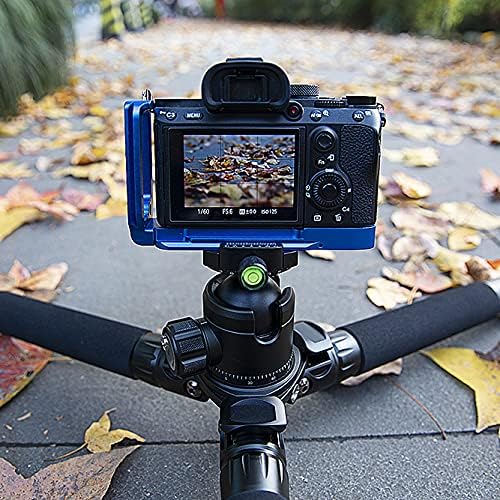 TINKTEEK Pyramid Panorama Kugelkopf Stativkopf Doppelte Panoramaplatte 460g Höhe 9cm Tragkraft 20kg