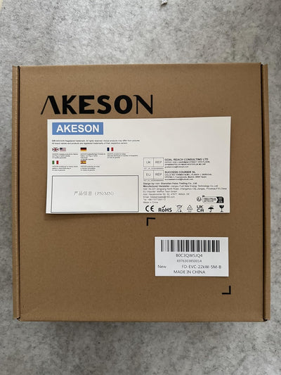 AKESON Typ 2 Ladekabel für Elektroautos - 22kW, 5M, Dreiphasen, 32A, IP55 Wasserdicht, IEC-62196-2 -