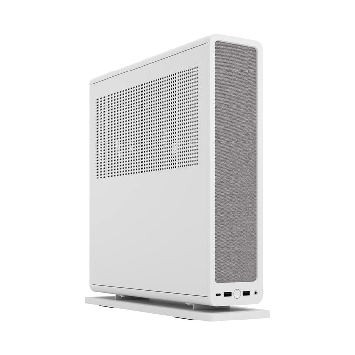 Fractal Design Ridge White - PCIe 4.0 Riser Card Included - 2X 140mm PWM Aspect Fans Included - Type