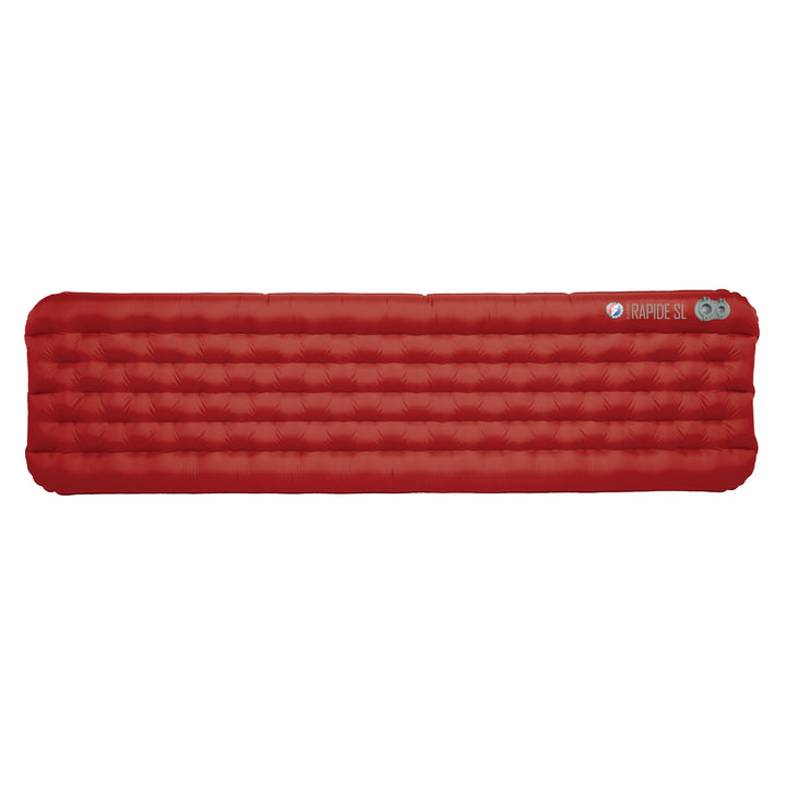 Big Agnes Rapide SL Insulated Isomatte, 64x198cm, rot Breit lang (25 x 78 cm), Breit lang (25 x 78 c