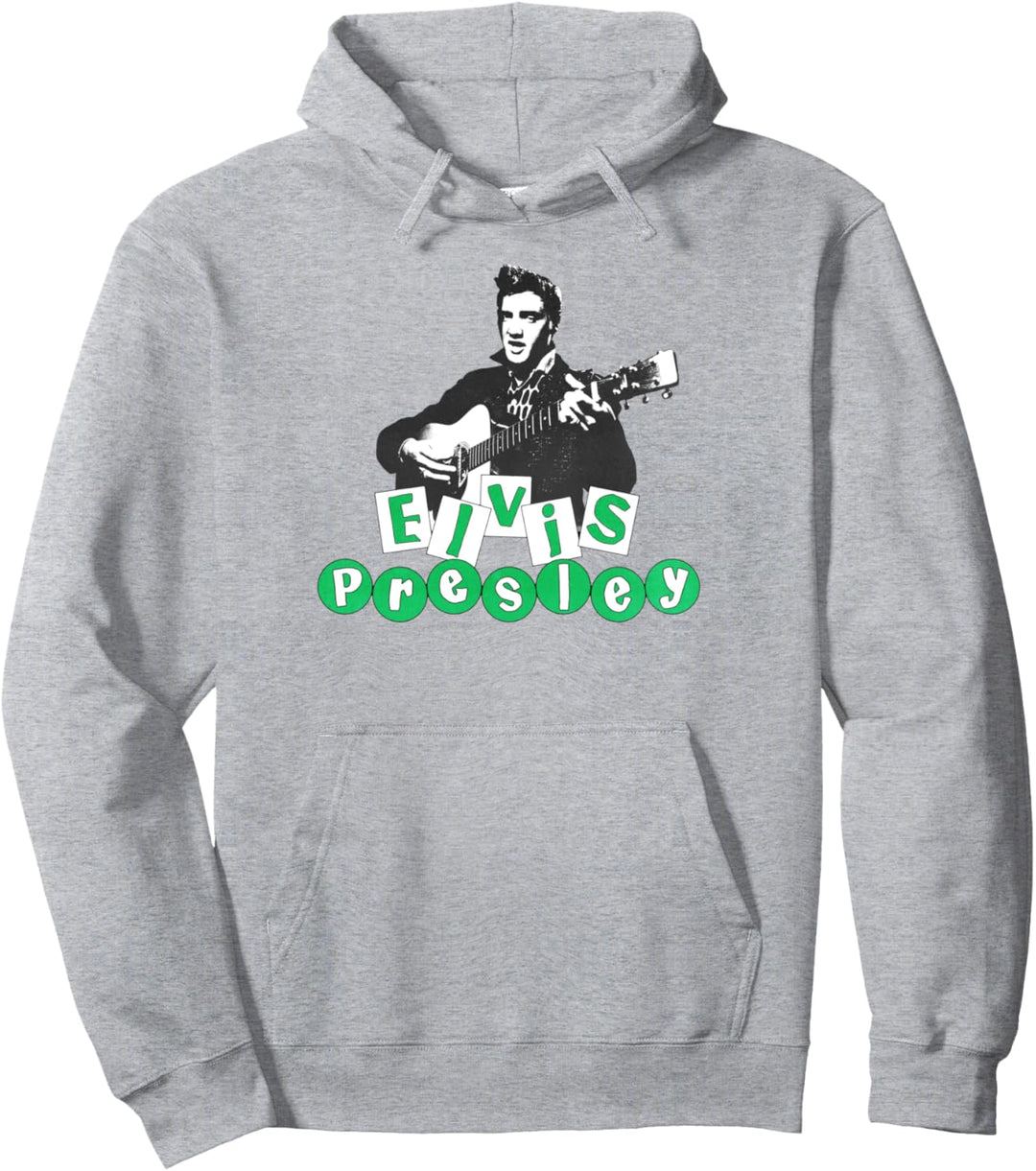Elvis Presley Official Blocks Pullover Hoodie