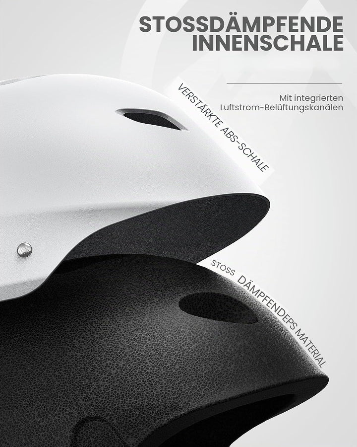 OutdoorMaster Kelvin Unisex Skihelm - Schneesporthelm für Skifahren/Snowboard mit Belüftungssystem,