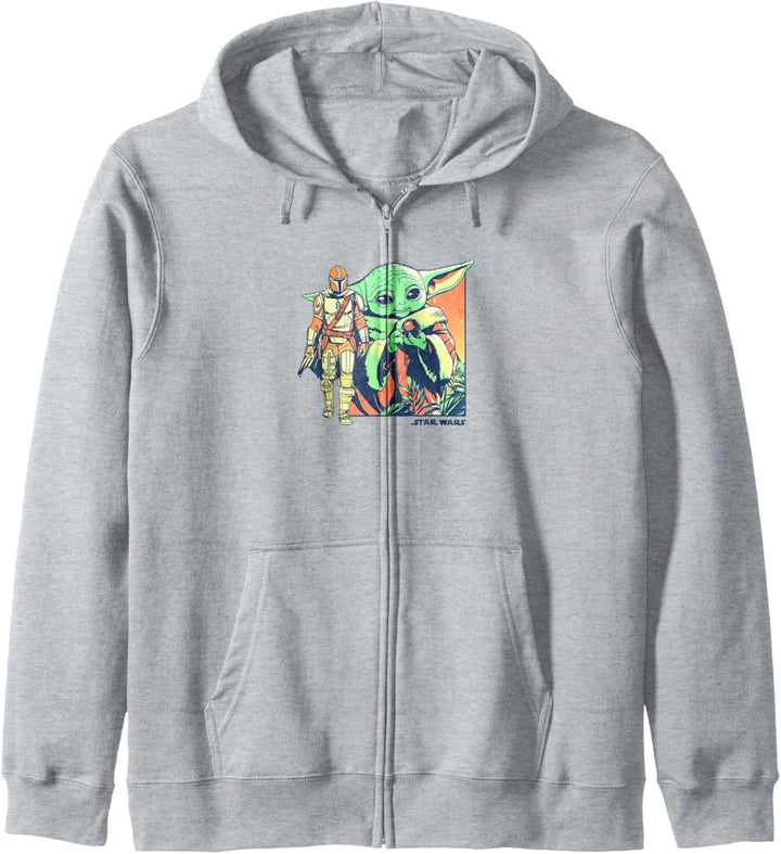 Star Wars The Mandalorian Child Fade Kapuzenjacke