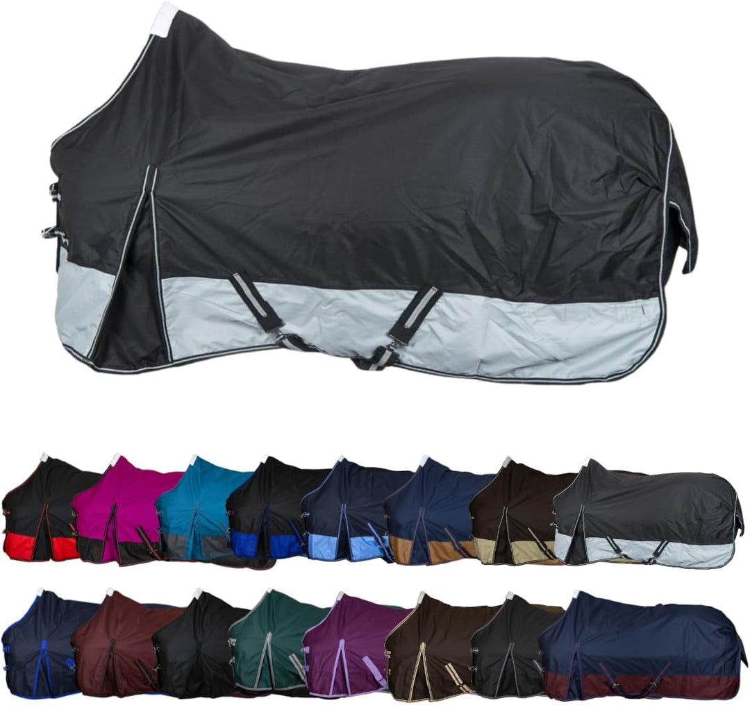RL24 - Winterdecke Weidedecke 600D Basicline – atmungsaktive, Wind- & wasserdichte Outdoordecke mit