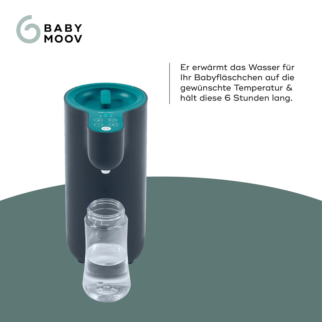 Babymoov Milky Now Flaschenzubereiter für Babys - schnelle Zubereitung von Babyflaschen, Temperature
