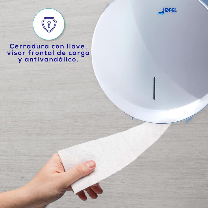 Jofel AE26500 - TOILETTENPAPIERSPENDER FUTURA EDELSTAHL GLÄNZEND