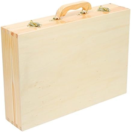 small foot Werkzeugkoffer Deluxe aus Holz, mit Zubehör, wie Hammer, Säge, Hobel uvm, ab 6 Jahren, 22