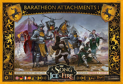 CMON | A Song of Ice & Fire – Verstärkungen von Haus Baratheon I | Erweiterung | Tabletop | 2 Spiele